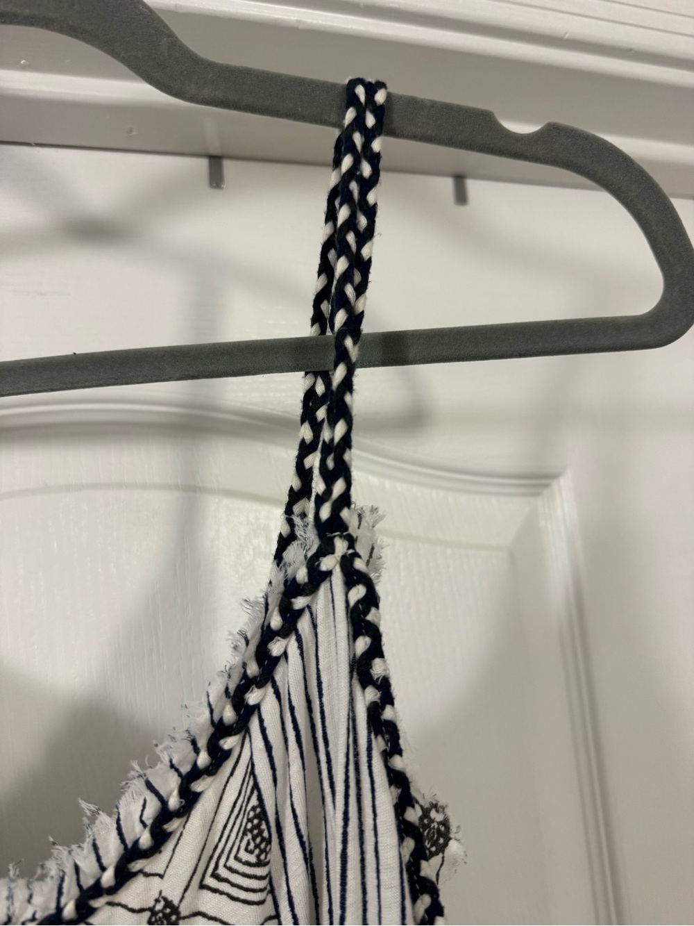 Lucky Brand Navy & White Striped Tank - Picture 3 of 9